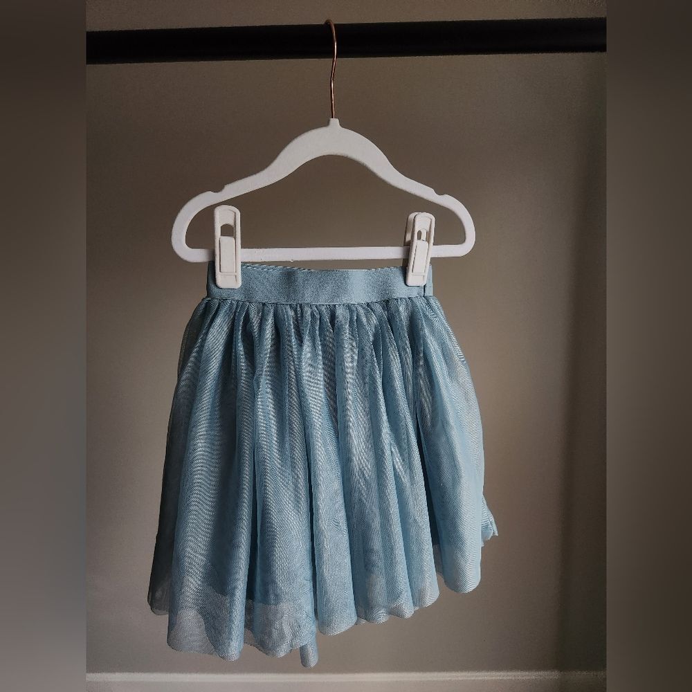 Girls Tulle‎ Tutu - Dusty Blue Size 3T - Picture 2 of 4